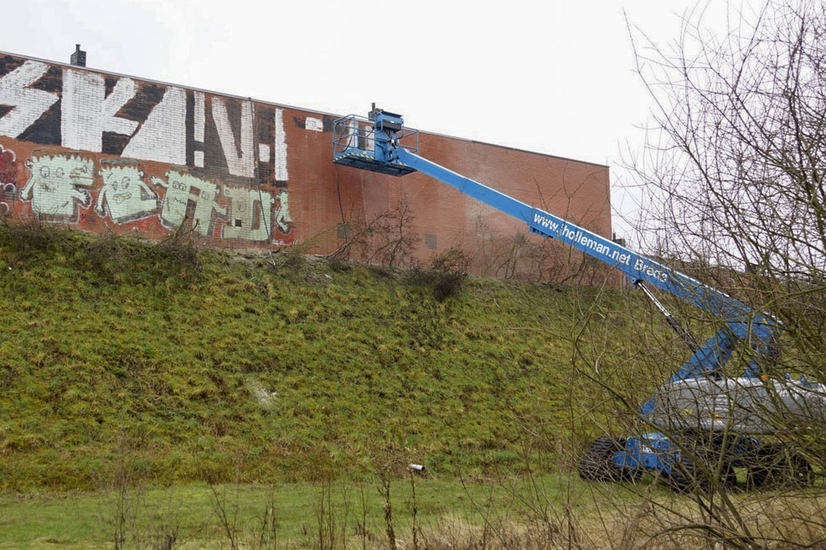Graffiti verwijderen Breda (vooraf)