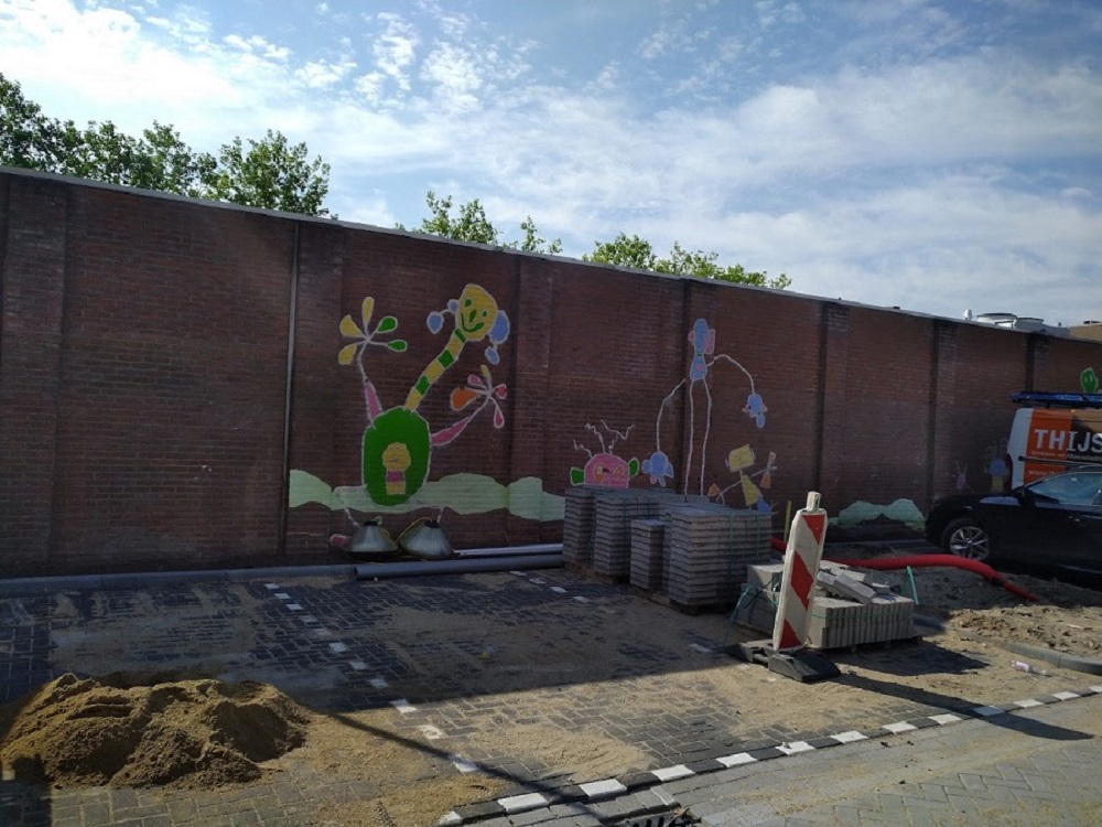 Graffiti verwijderen Etten-Leur VOOR