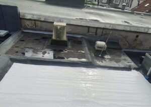 Plat dak wit coaten