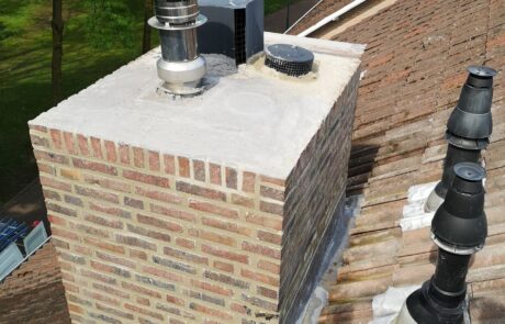 Schoorsteen voegwerk NA