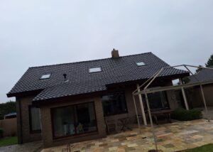 Reinigen dak Bergen op Zoom Achterkant NA