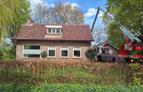 Dak schoonmaken Zevenbergschen Hoek voorkant NA