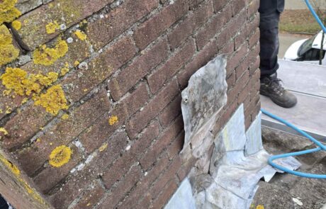 Schoorsteen renovatie Hoogstraten VOOR